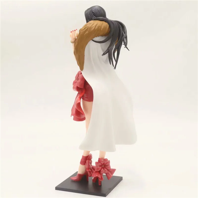 New Anime One Piece Boa Hancock PVC Action Figure Toys Sexy Girl Christmas Cloak Hancock Figuras Dolls Brinquedos 25cm  (8)