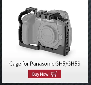 SmallRig для Panasonic Lumix GH5/GH5S 15 мм стержень железнодорожных Системы с объективом адаптер Поддержка Quick Release крепление комплект-2035