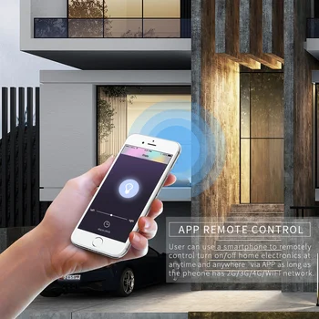 

Wifi Voice Control DIY Dimmer Wireless Remote Control Switch for Smart Home Automation Lights Switches Works with Dimmer Switch