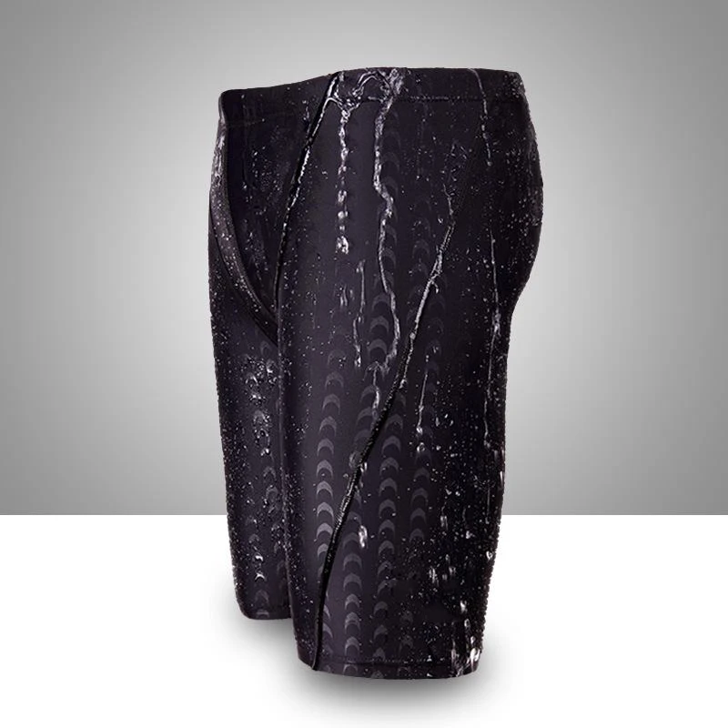 online Sharkskin repelente de água longa corrida sunga de natação dos homens calções dos homens do esporte homem clássico Dos Homens swimwear Cuecas HW313