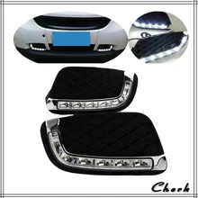 Headlight 2PCS LED DRL Day Light For MercedesBenz Smart Fortwo 2008 – 2011 12V Daytime Running Light Fog Lamp Decoration