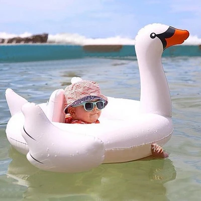 2017 горячие детские надувные фламинго для плавания кольцо поплавка сиденья для плавания поплавок Лебедь бассейна детские летние вода Fun