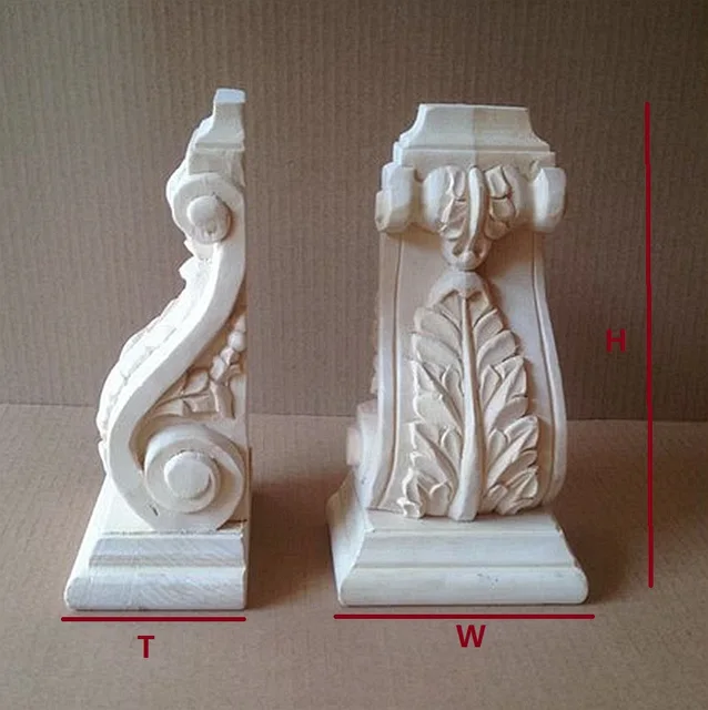 Best Price 2Pcs/Lot Premintehdw H180*W100*T60mm Preminum European Leaf Design Furniture Architectural Corbels Wood Corbel Best Price 2Pcs/Lot Premintehdw H180*W100*T60mm Preminum European Leaf Design Furniture Architectural Corbels Wood Corbel