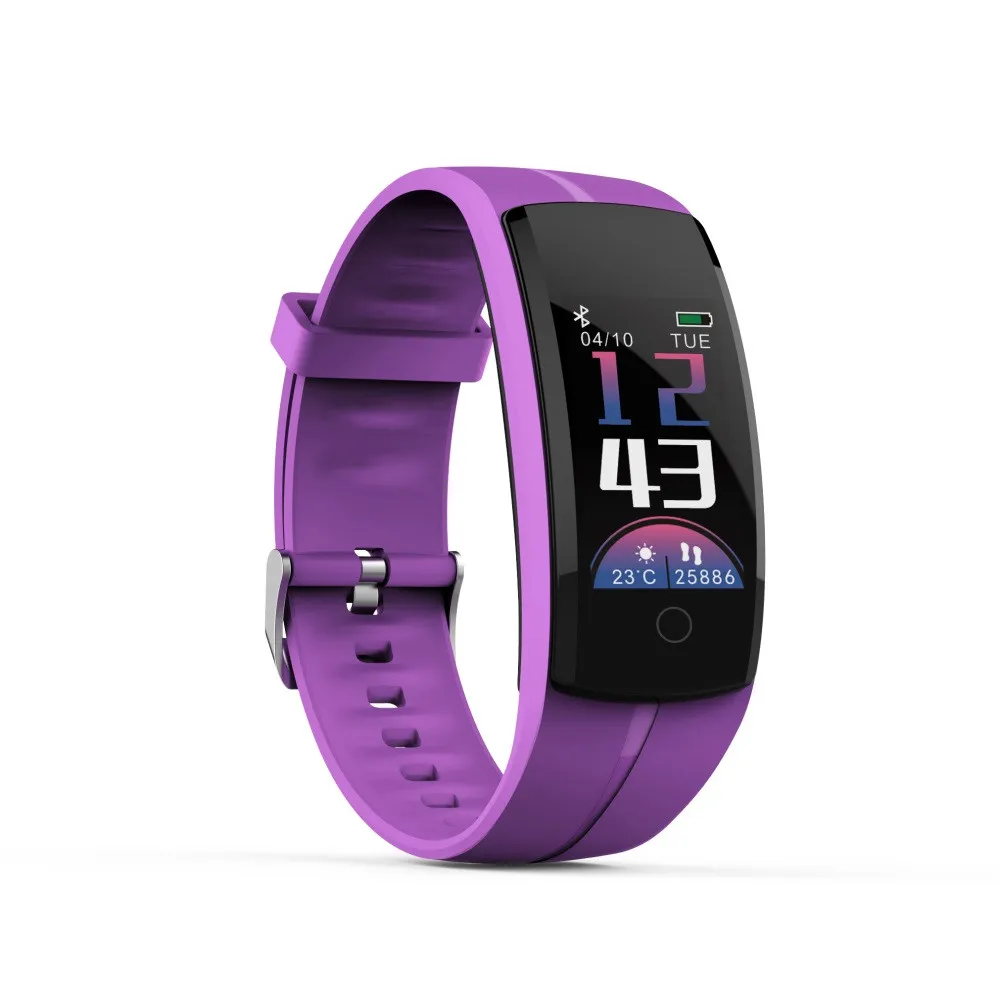 2019 IP67 Waterproof Bluetooth Men Women Calorie Blood Pressure Exercise Heart Rate Pedometer Smart Watches For IOS Android #A