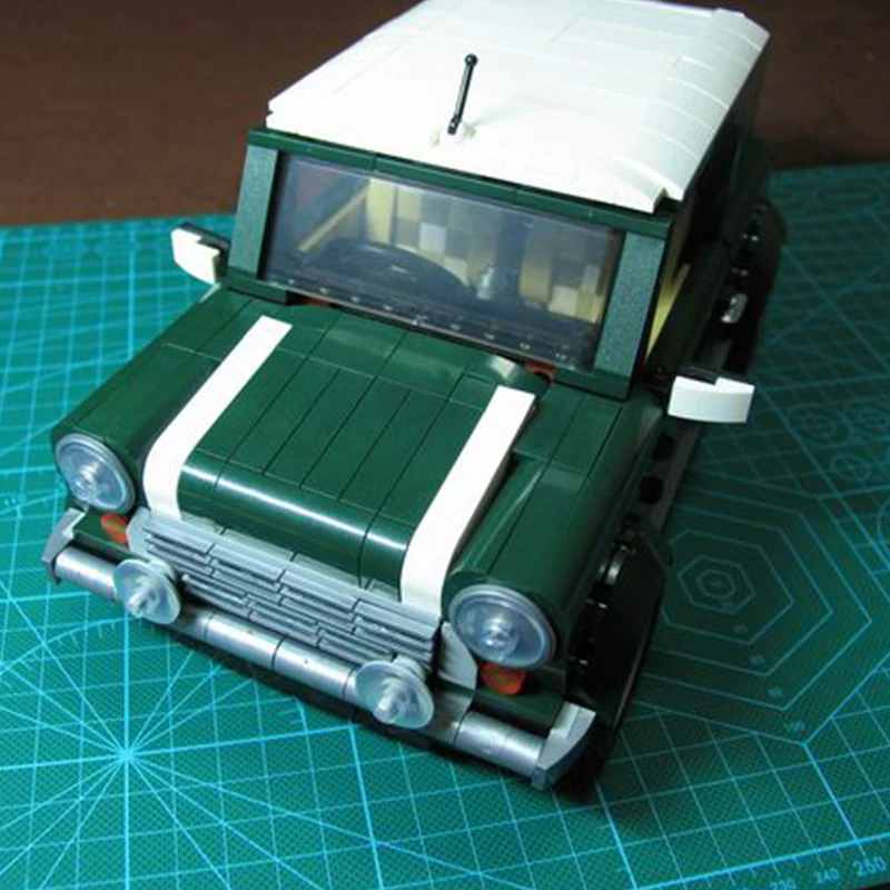 

3D MINI Cooper MK VII Building Bricks Blocks New Year Gift Figures Toys for Children Model Car Compatible Lepins DIY Model