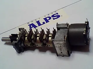 

Japan Alps ALPS motor potentiometer with LED 100KB \u0026 times; 6