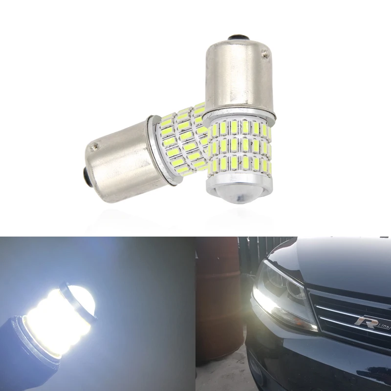 Автомобильный задний Фонарь 1156 Led CAN bus BA15S/P21W S25 3014 3030SMD 12 В фонарь заднего хода