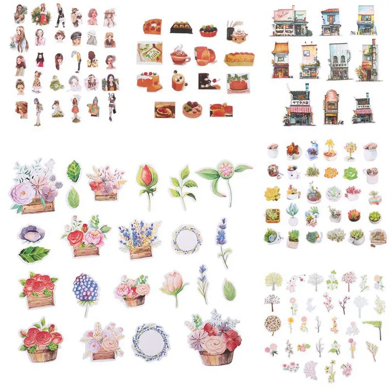 1 шт. Новое поступление еда/девушка ежедневная заметка Pad Pack Kawaii планировщик для