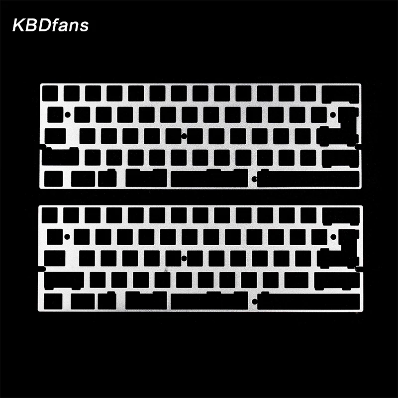Алюминиевая пластина для gh60 dz60 plate 2u left shift 2.25u diy механическая клавиатура tina