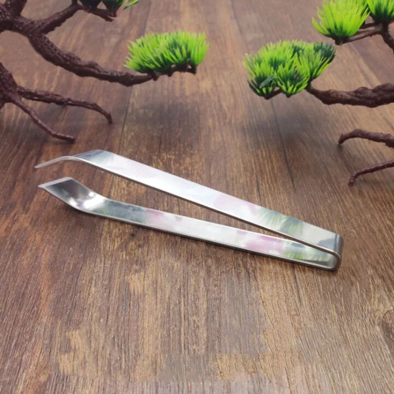 

Kitchen Tool Stainless Steel Fish Bone Tweezers Pincer Puller Tweezer Tongs Pick-Up Tool Craft