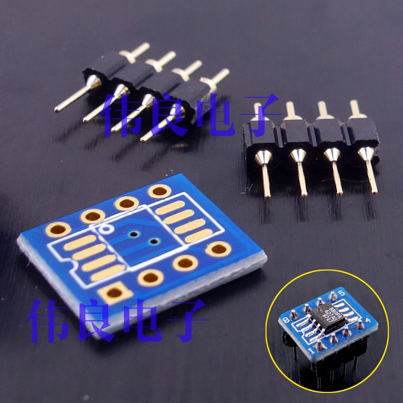 10 шт PCB патч op amp изменить на штекер op amp с 8 pin