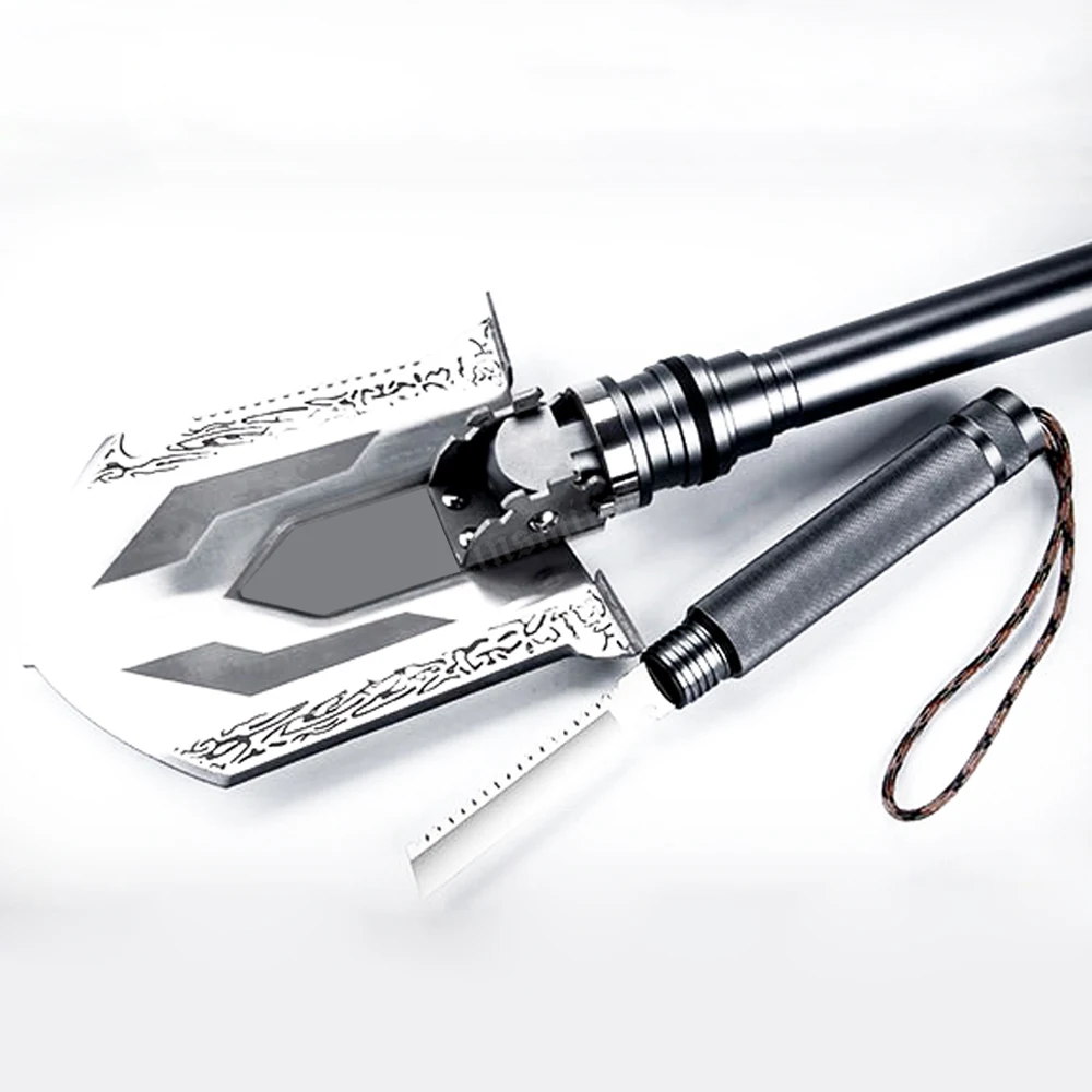 

Foldable Camping Shovel Multi function Tools Military Survival Emergency Garden Outdoor Travel Tools