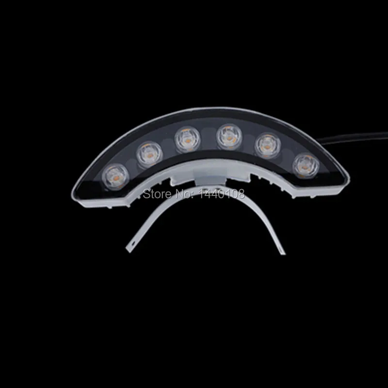 Beste 10 stk partij 6 w Spot LED Exterieur Outdoor Curve Gegolfde Lamp Crescent Lamp Tegel Licht Dak Landschap Licht Voor Park villa Tuin