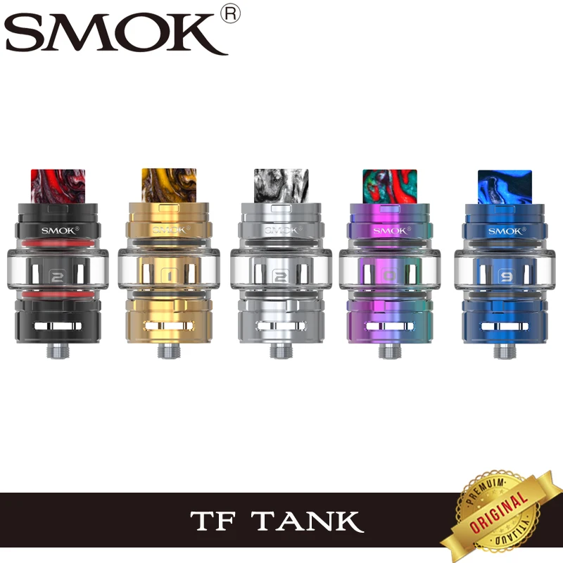 Оригинальный атомайзер SMOK TF Tank 6 мл с катушкой BF-Mesh заправка вейпом для