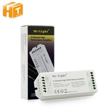 Mi Light PA4 4 Channel High Performance Amplifier DC12V 24V RGB RGBW LED Amplifier Controller For
