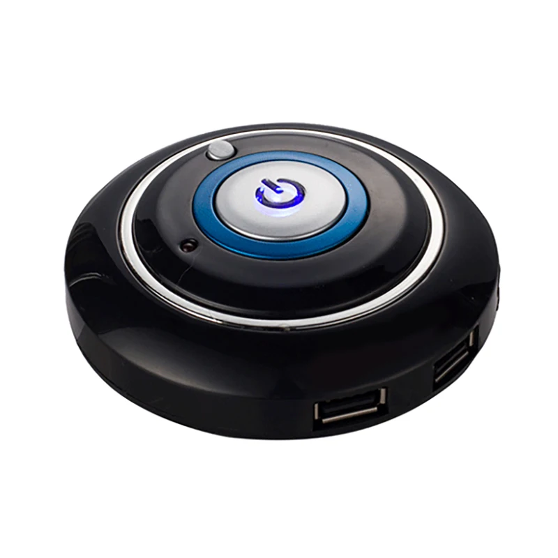 

For Desktop PC Computer Case Power Supply On/Off Reset HDD Push Round Button Switch Easy Operate Dual USB Port Switch