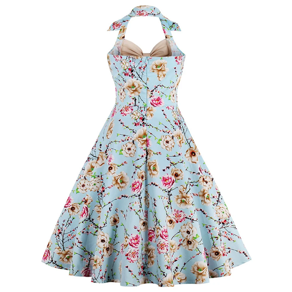 ZAFUL--Women-Vintage-Dress-Plus-Size-S-2XL-Floral-Print-Pin-Up-Summer-Dresses-60s (3)