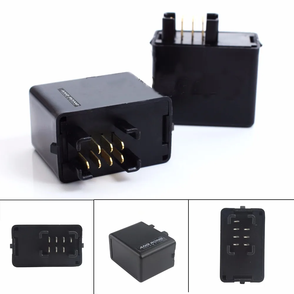 

ANGRONG 7 Pin LED Flasher Relay Indicator For Suzuki GSXR GSX 600 750 VL VZ 800 GS SV 1000 S(CA199)