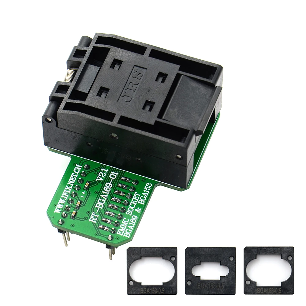 Адаптер EMMC V2.1 для BGA169/BGA153 с 3 блоками BGA RT809H| |