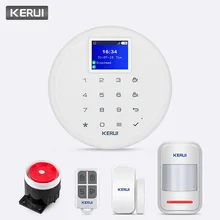 KERUI 433MHz 80dB G17 Беспроводная GSM сигнализация, массажная система вызова, Домашняя безопасность, IOS Android приложение, дистанционное управление, комплект сигнализации