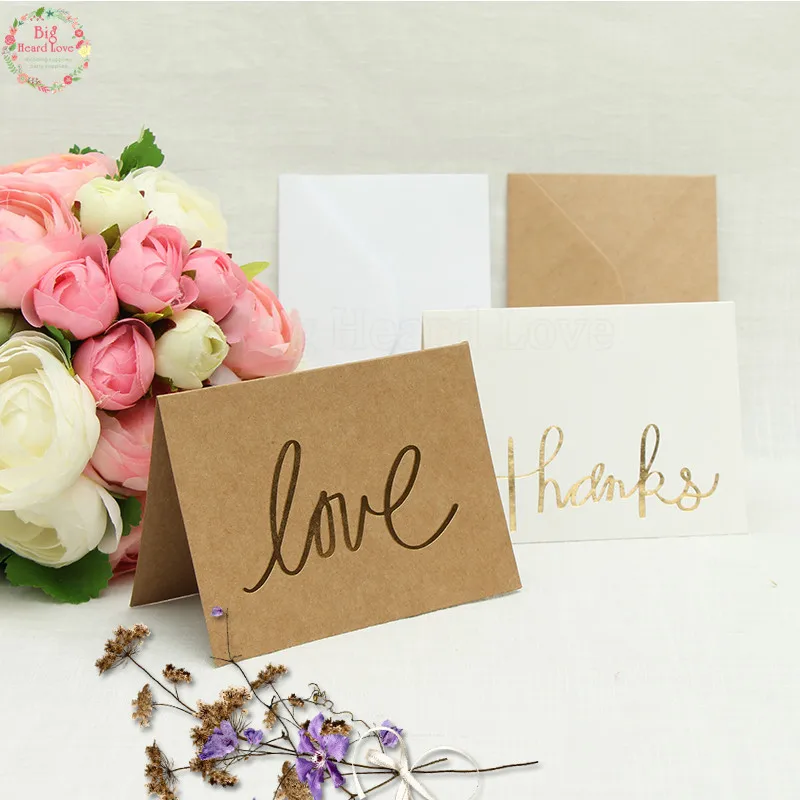 1set love and thanks invitation card birthday party rsvp