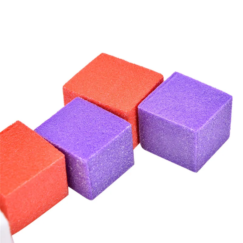 

Mini Colorful Nail File Block Irregular Size Sanding Sponge Polishing Nail Files Buffer 60-70pcs Pedicure File