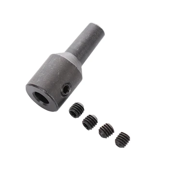 

Drill Attachment Drill Chuck Connection Sleeve Connecting Rods for 5mm Motor Shaft Power Tool