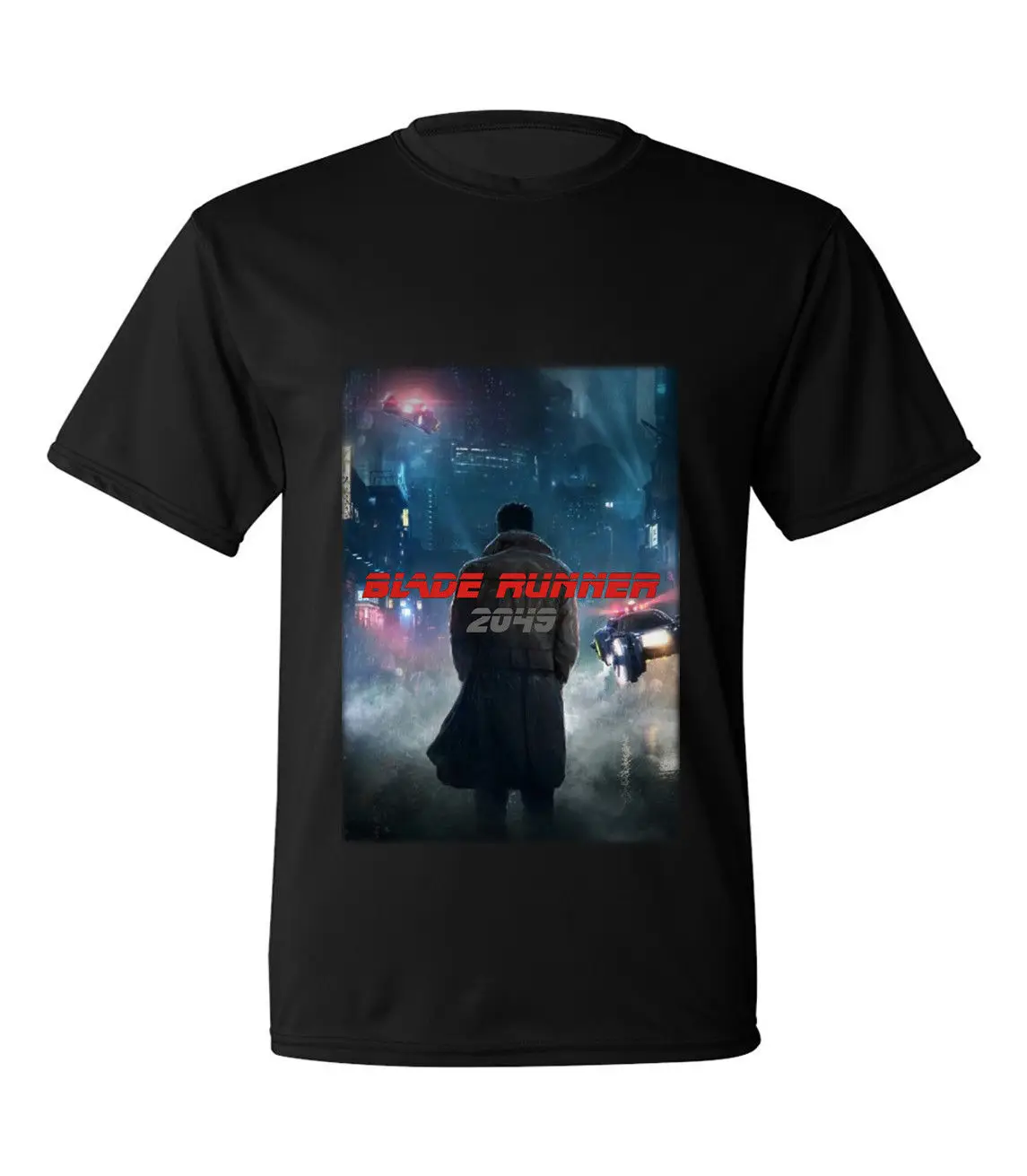 Модный принт футболка плюс Размеры Blade Runner 2049 (2017) плакат Футболка размеры S M L XL 2XL