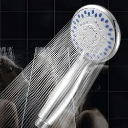 Электрический водонагреватель Запчасти Серебряный цвет Хромовая душевая головка с 3 режимами функция спрей анти-накипи универсальный