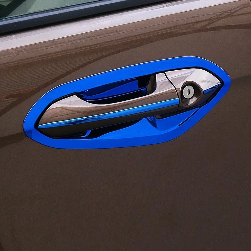 

Automovil Modified Automobile Handle Door Exterior High-grade Sticker Strip Accessory Covers Car 15 16 17 18 19 FOR Ford Escort