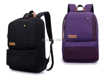 

15.4"15.6" Nylon Casual Laptop Backpack Carry Travel School Bag Pouch For Mac HP