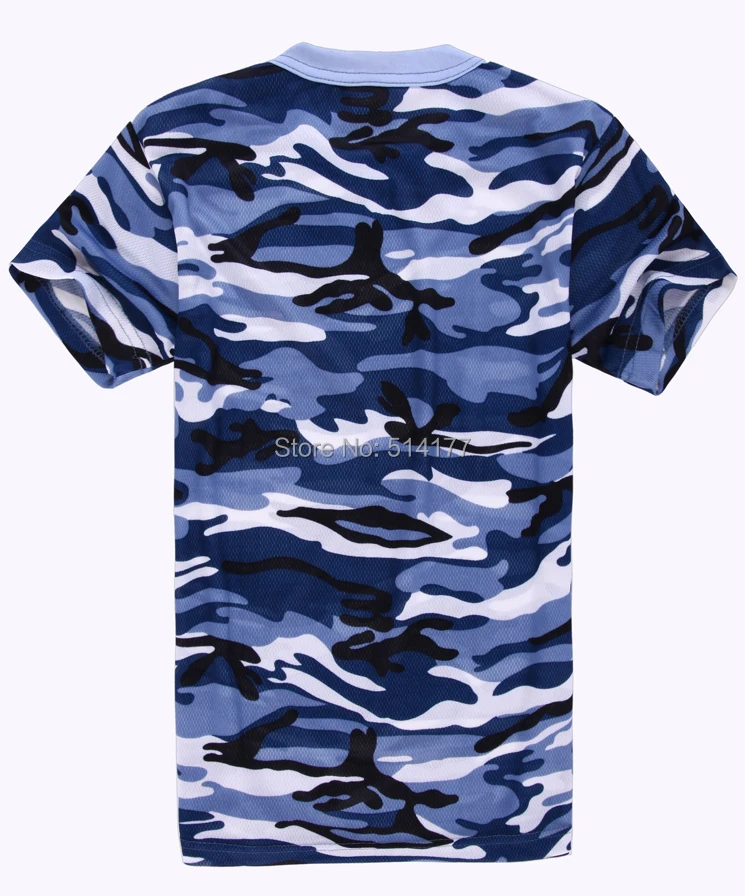 Мужская футболка, стиль, модная камуфляжная футболка с коротким рукавом, индивидуальная темно-синяя камуфляжная футболка с круглым вырезом, мужская одежда