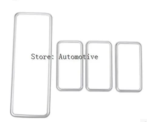 

For Land Rover Discovery 5 LR5 2017 Car-styling ABS Matte Chrome Window Lift Button Frame Cover Trim Auto Accessory 4pcs