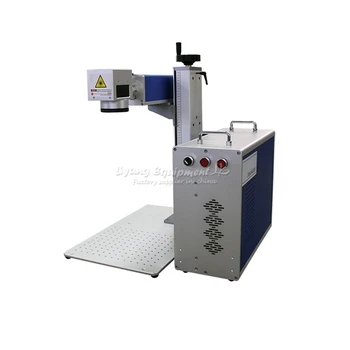 

20W 30W separated optical fiber laser metal marking machine used for aluminum gold silver brass engraving