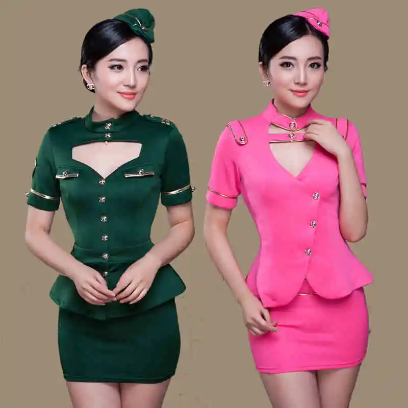 Buy Free Shipping Pink Formal Work Uniform For Women
