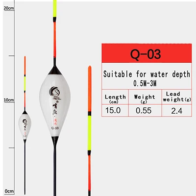 3 шт./компл. поплавки короткий хвост мелководье Смарт поплавок карп рыбалка рыболовная леска Подставка-поплавок для Go группы рыболовные принадлежности - Цвет: Q03