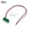 DC 4.7 ~ 32 v 3 dígitos display voltímetro 0.36 pulgadas mini LED Digital voltímetro verde voltaje del panel metros ► Foto 1/6