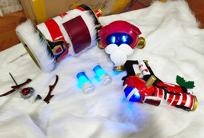 Реквизит для косплея Overwatch Mei Christmas|Реквизит костюмов| |