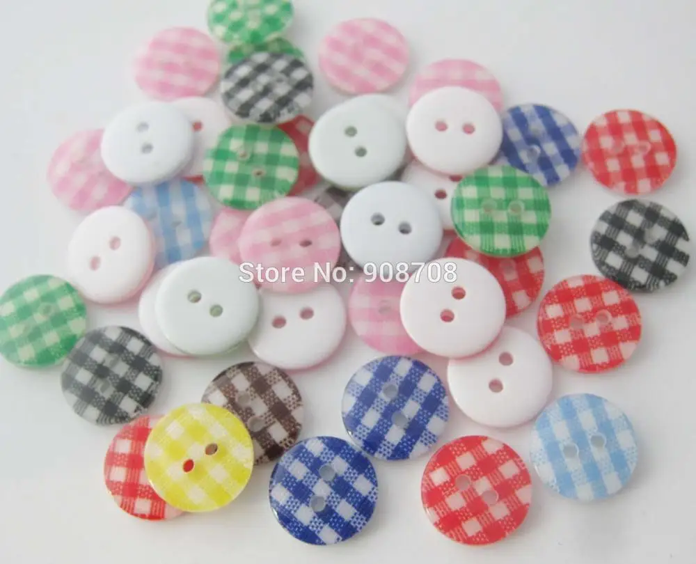 mix colorful infant baby shirt buttons 50pcs 13mm diameter clothes