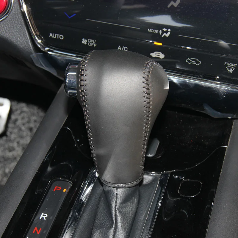 Чехол из натуральной кожи с ручкой переключения передач для Honda VEZEL AT чехол на