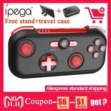 IPega PG PG-9085 9085 Assistente de Controlador de Jogo Sem Fio Bluetooth Joystick Gamepad Pad Vermelho para Android/iOS/Nintendo/ interruptor/Win