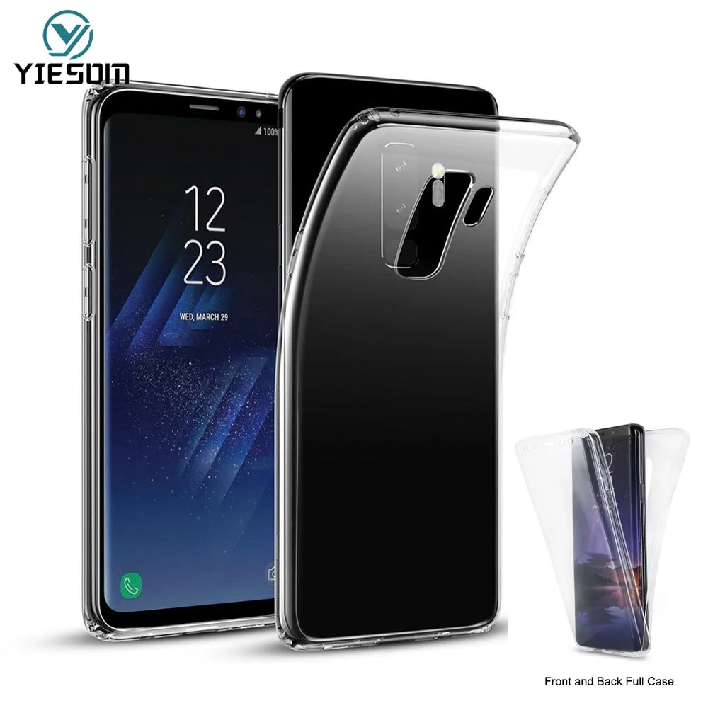 Чехол с полным корпусом на 360 градусов для SAMSUNG GALAXY S9 S8 Plus Note 8 9 J4 J6 J8 A6 A8 A7 2018 A750
