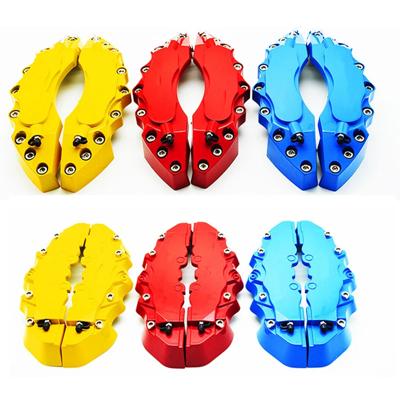 4pcs Blue Disc Brake Caliper Cover Kit For Mercedes-Benz C200 C300 AMG CLS SL