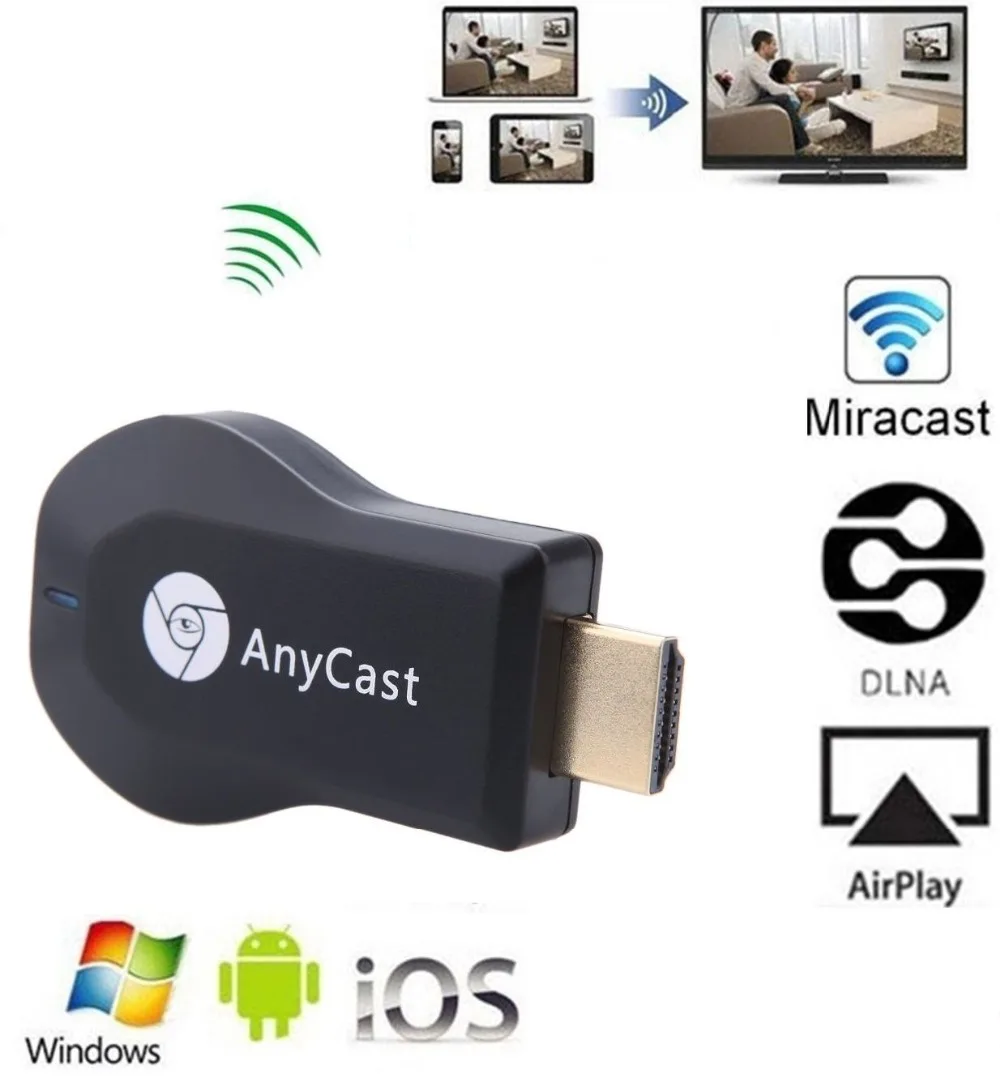 Последний HDMI 1080P Anycast EZCast EZ литой wifi ключ для смартфонов chromecast