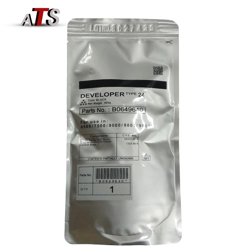 B064 9640 Black Developer powder Type 24 For Ricoh Aficio 1060 1075