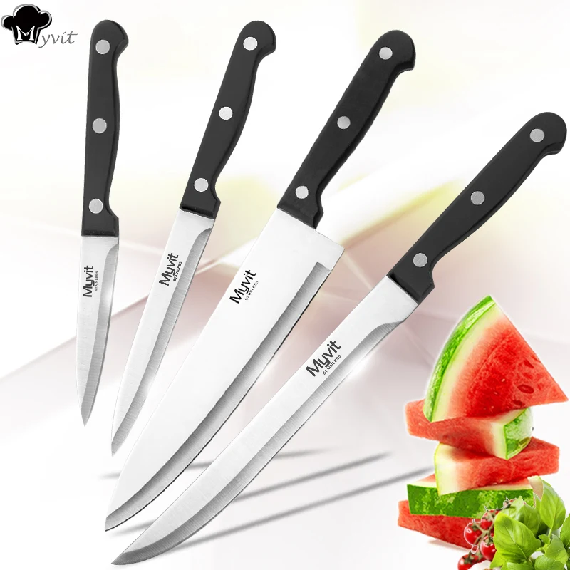 Kitchen Knife Chef Paring Fruit Utility Knives Japanese 420 3CR14 Stainless Steel Knives Meat Cleaver Cooking Vegetable Tool set Kitchen Knife Chef Paring Fruit Utility Knives Japanese 420 3CR14 Stainless Steel Knives Meat Cleaver Cooking Vegetable Tool set
