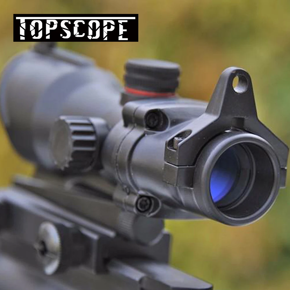 ACOG 1x35 охотничий прицел с красной зеленой точкой тактический для пневматической