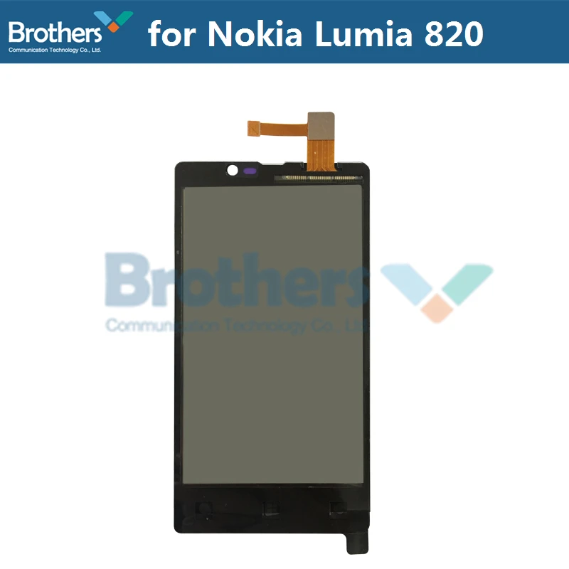Дигитайзер сенсорного экрана для Nokia Lumia 820 N820 переднее Сенсорное стекло
