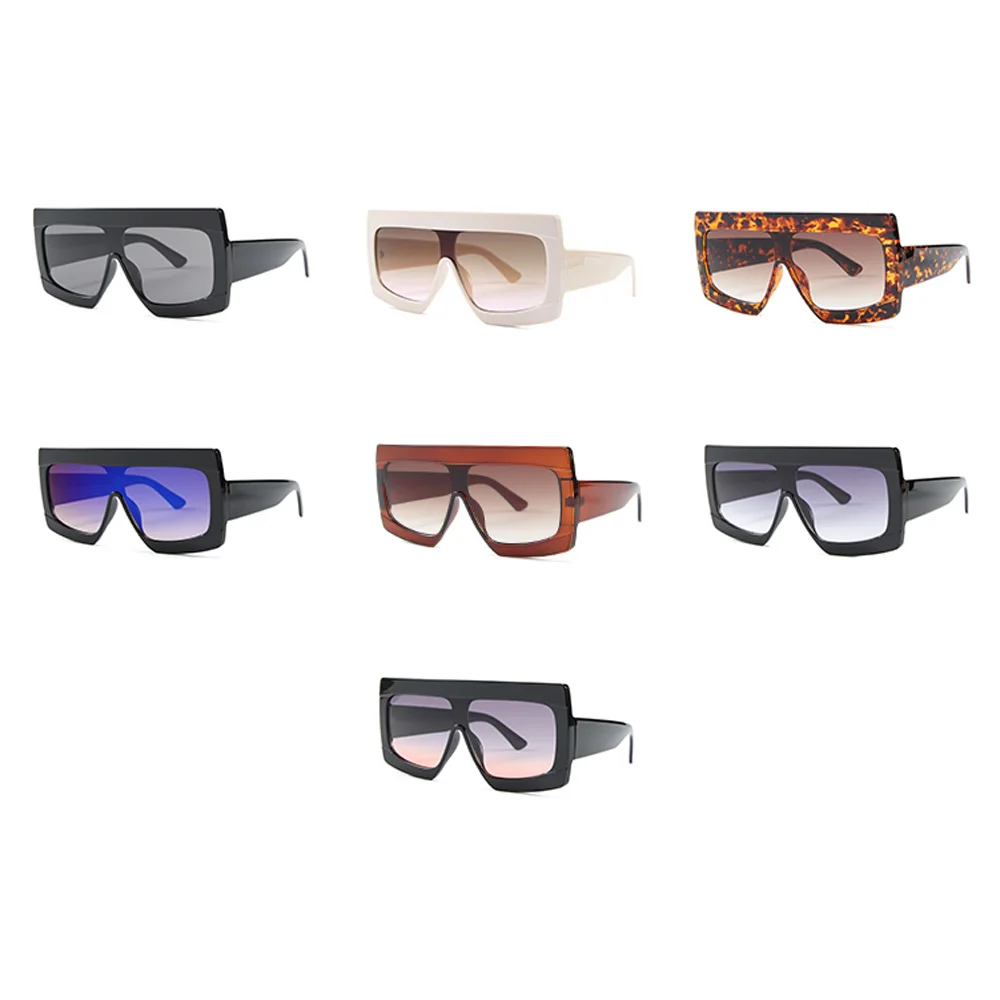 Peekaboo, черные, леопардовые, цельные солнцезащитные очки, женские, негабаритные,, летние подарочные элементы, квадратные солнцезащитные очки для мужчин, uv400