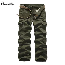 Модные мужские брюки в стиле милитари мужские комбинезоны свободные повседневные свободные брюки мужская верхняя одежда мужские брюки для отдыха D65